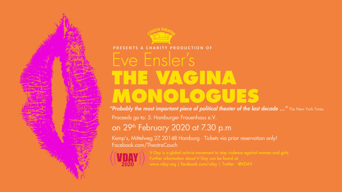 THE VAGINA MONOLOGUES BY EVE&nbsp;ENSLER