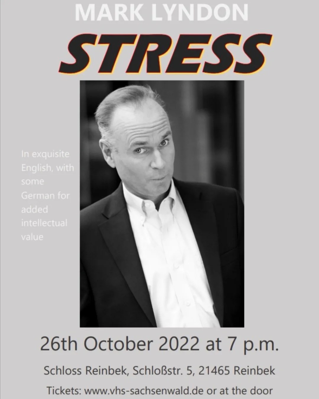 UPDATE: Mark Lyndon’s ‘Stress’