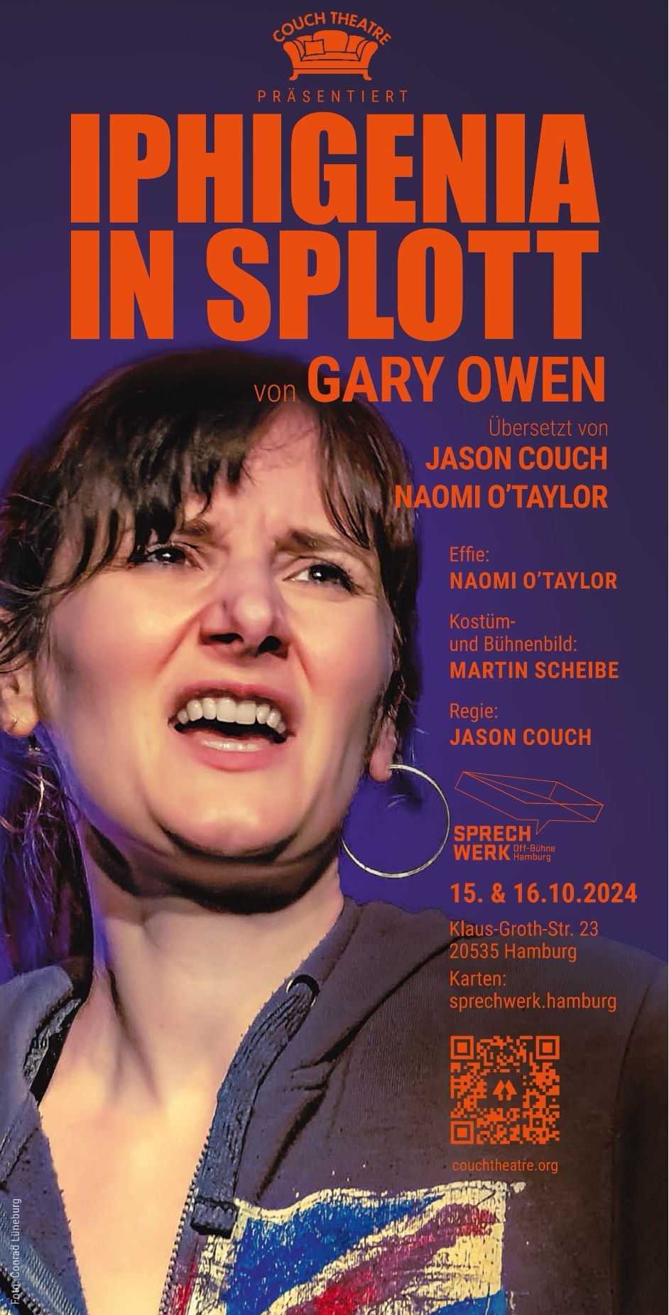 Unser aktuelles Theaterstück!               ‚Iphigenia in Splott’ auf&nbsp;Deutsch