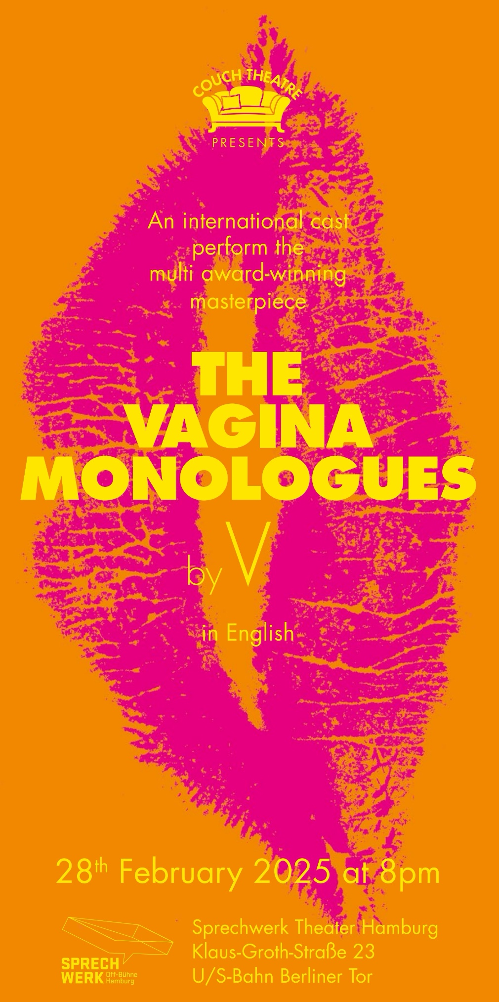 The Vagina Monologues by&nbsp;V